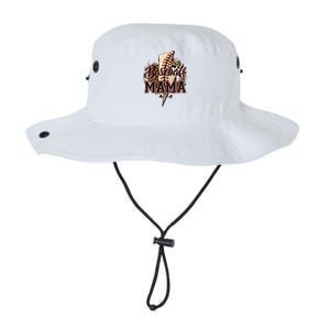 Leopard Baseball Mama Lightning Bolt Sport Mom Mother's Day Legacy Cool Fit Booney Bucket Hat