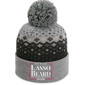 Lasso Beard Make America Believe Again The Baniff Cuffed Pom Beanie