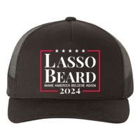 Lasso Beard Make America Believe Again Yupoong Adult 5-Panel Trucker Hat