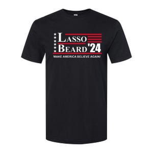 Lasso Beard Make America Believe Again Softstyle CVC T-Shirt