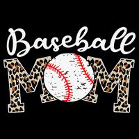 Leopard Baseball Mom Life Game Day Mothers Day 16 in Basic Backpack