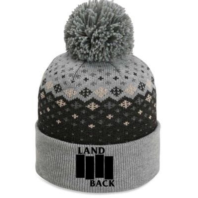 Land Back Movement, Native American LandBack The Baniff Cuffed Pom Beanie