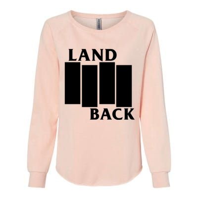 Land Back Movement, Native American LandBack Womens California Wash Sweatshirt