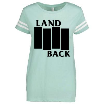 Land Back Movement, Native American LandBack Enza Ladies Jersey Football T-Shirt