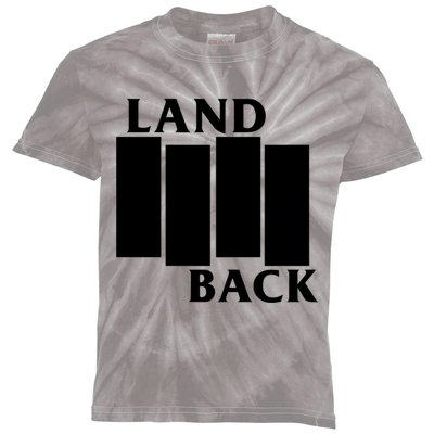 Land Back Movement, Native American LandBack Kids Tie-Dye T-Shirt