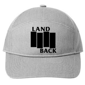 Land Back Movement, Native American LandBack 7-Panel Snapback Hat