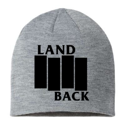 Land Back Movement, Native American LandBack Sustainable Beanie