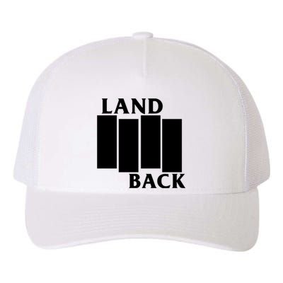 Land Back Movement, Native American LandBack Yupoong Adult 5-Panel Trucker Hat