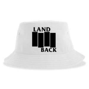 Land Back Movement, Native American LandBack Sustainable Bucket Hat