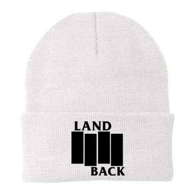 Land Back Movement, Native American LandBack Knit Cap Winter Beanie