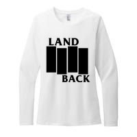 Land Back Movement, Native American LandBack Womens CVC Long Sleeve Shirt