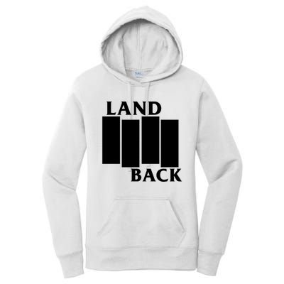 Land Back Movement, Native American LandBack Women's Pullover Hoodie