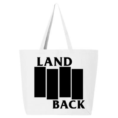 Land Back Movement, Native American LandBack 25L Jumbo Tote