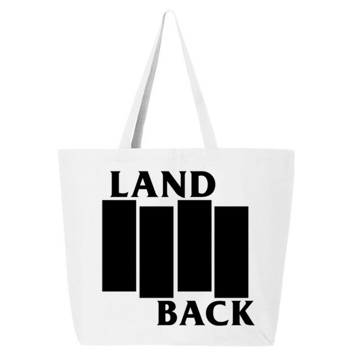 Land Back Movement, Native American LandBack 25L Jumbo Tote