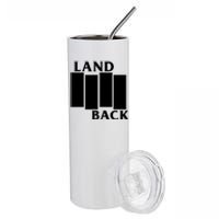 Land Back Movement, Native American LandBack Stainless Steel Tumbler