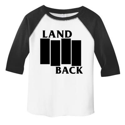 Land Back Movement, Native American LandBack Toddler Fine Jersey T-Shirt