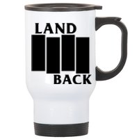 Land Back Movement, Native American LandBack Stainless Steel Travel Mug