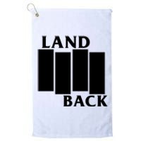 Land Back Movement, Native American LandBack Platinum Collection Golf Towel