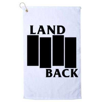 Land Back Movement, Native American LandBack Platinum Collection Golf Towel