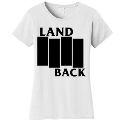 Land Back Movement, Native American LandBack Women's T-Shirt