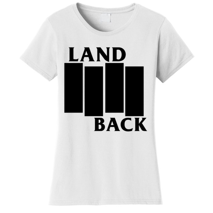 Land Back Movement, Native American LandBack Women's T-Shirt