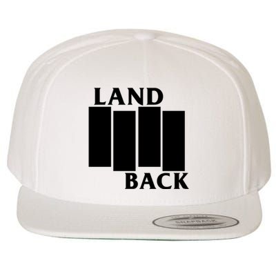 Land Back Movement, Native American LandBack Wool Snapback Cap