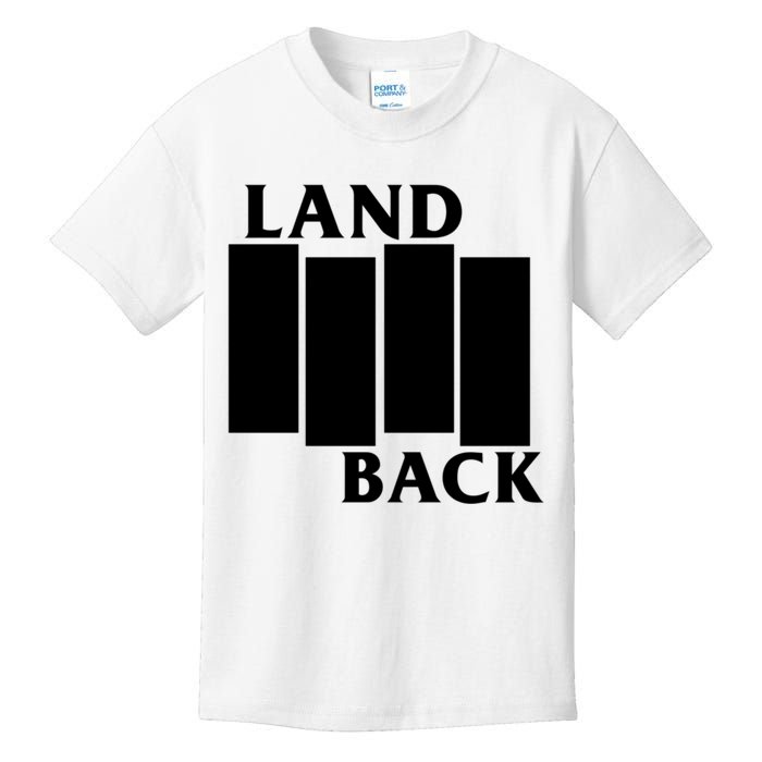 Land Back Movement, Native American LandBack Kids T-Shirt