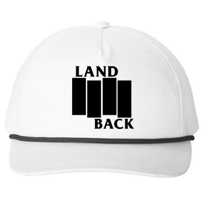 Land Back Movement, Native American LandBack Snapback Five-Panel Rope Hat