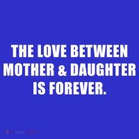 Love Between Mother And Daughter Is Forever Ma Novelty Gift Women's V-Neck T-Shirt