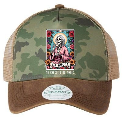 La Bruja No Cafecito No Magic Skeleton Legacy Tie Dye Trucker Hat