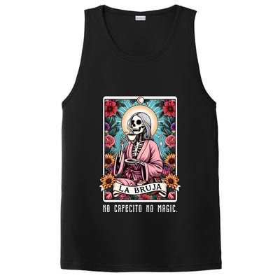 La Bruja No Cafecito No Magic Skeleton PosiCharge Competitor Tank
