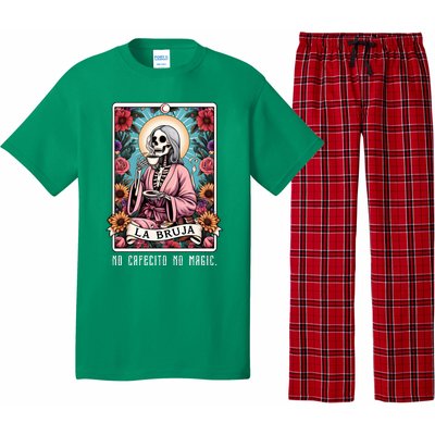 La Bruja No Cafecito No Magic Skeleton Pajama Set