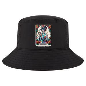 La Bruja No Cafecito No Magic Skeleton Cool Comfort Performance Bucket Hat