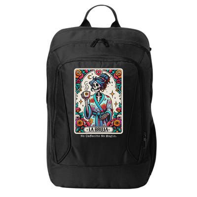 La Bruja No Cafecito No Magic Skeleton City Backpack