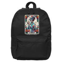 La Bruja No Cafecito No Magic Skeleton 16 in Basic Backpack