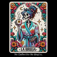 La Bruja No Cafecito No Magic Skeleton 16 in Basic Backpack