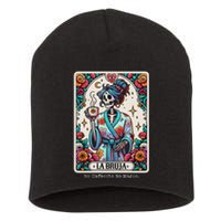 La Bruja No Cafecito No Magic Skeleton Short Acrylic Beanie