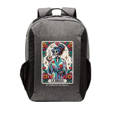 La Bruja No Cafecito No Magic Skeleton Vector Backpack