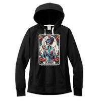 La Bruja No Cafecito No Magic Skeleton Women Women's Fleece Hoodie