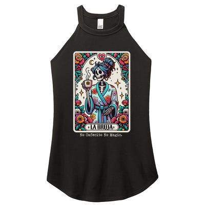 La Bruja No Cafecito No Magic Skeleton Women Women's Perfect Tri Rocker Tank