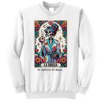 La Bruja No Cafecito No Magic Skeleton Women Sweatshirt