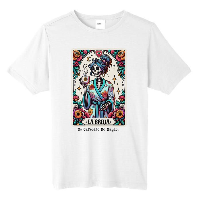 La Bruja No Cafecito No Magic Skeleton Women Tall Fusion ChromaSoft Performance T-Shirt