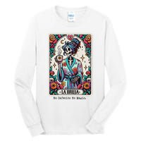 La Bruja No Cafecito No Magic Skeleton Women Tall Long Sleeve T-Shirt