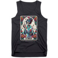 La Bruja No Cafecito No Magic Skeleton Tank Top