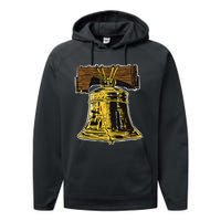 Liberty Bell Novelty Philadelphia Liberty Bell Performance Fleece Hoodie