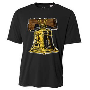 Liberty Bell Novelty Philadelphia Liberty Bell Cooling Performance Crew T-Shirt