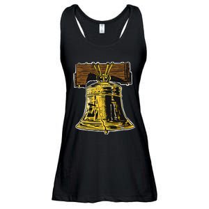 Liberty Bell Novelty Philadelphia Liberty Bell Ladies Essential Flowy Tank