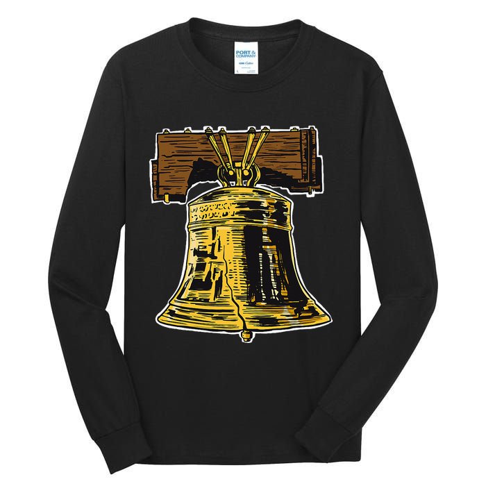 Liberty Bell Novelty Philadelphia Liberty Bell Tall Long Sleeve T-Shirt