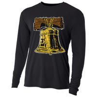 Liberty Bell Novelty Philadelphia Liberty Bell Cooling Performance Long Sleeve Crew