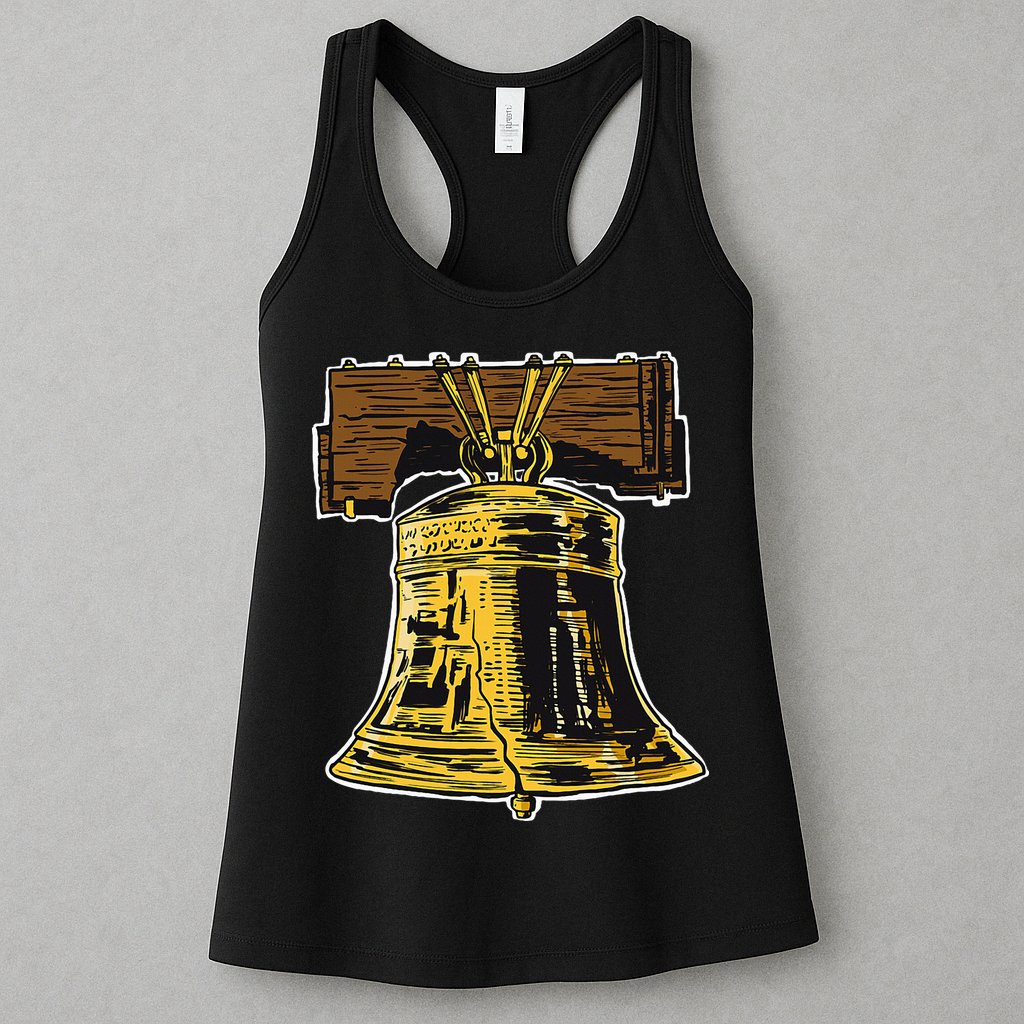 Liberty Bell Novelty Philadelphia Liberty Bell Womens Tank Top